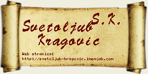 Svetoljub Kragović vizit kartica
